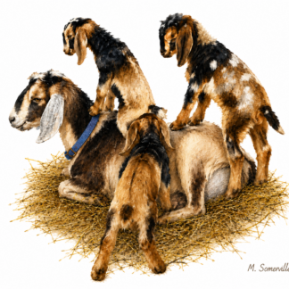 Pigpile on Mom