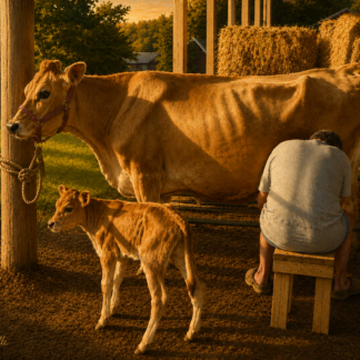 Evening Milking