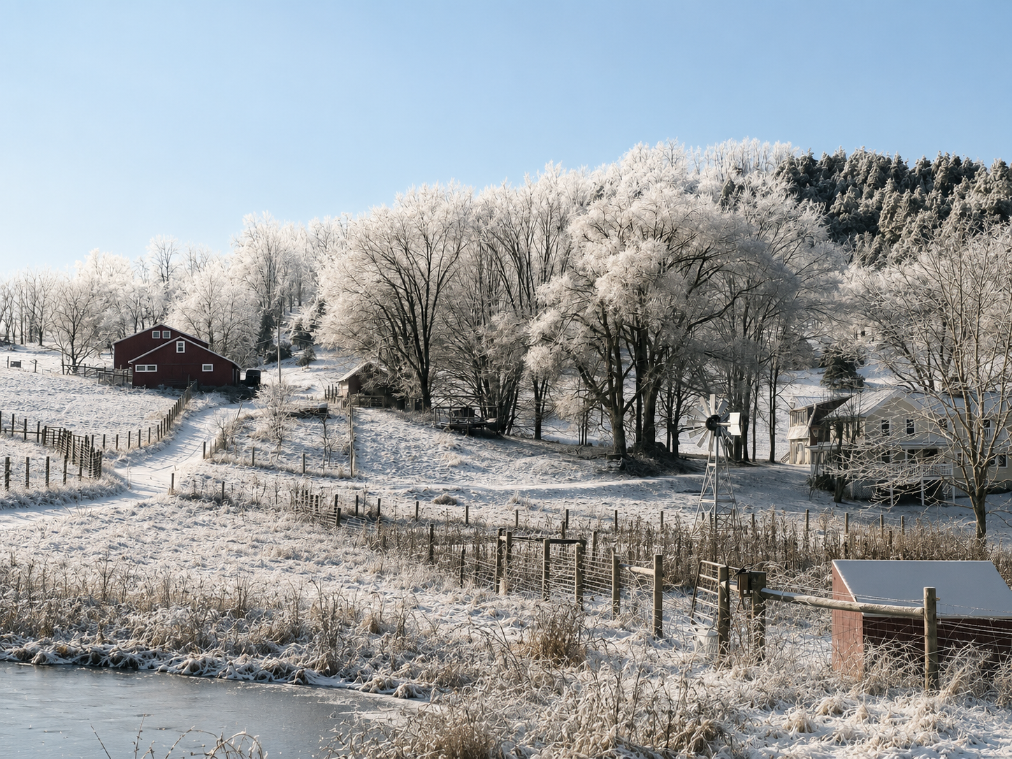 Icy Farm